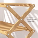 Bamboo Shoes Rack Stand 5 Tier