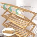 Bamboo Shoes Rack Stand 5 Tier