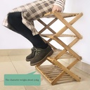 Bamboo Shoes Rack Stand 5 Tier