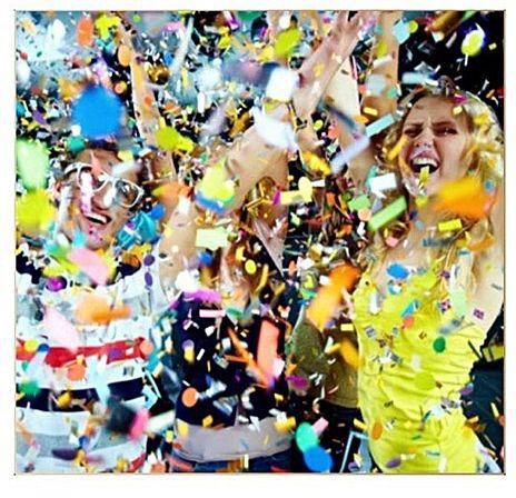 Party popper - 40 cm bomb