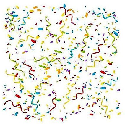Party popper - 30 cm bomb
