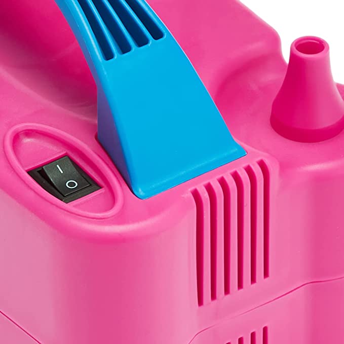 Youmay Automatic Two Nozzles Balloon Air Pump, Multicolor, 73005