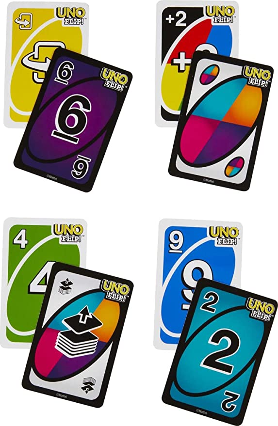 اونو فلب بنفسجي 110 بطاقة [UNO Flip 110 cards - Mattel]
