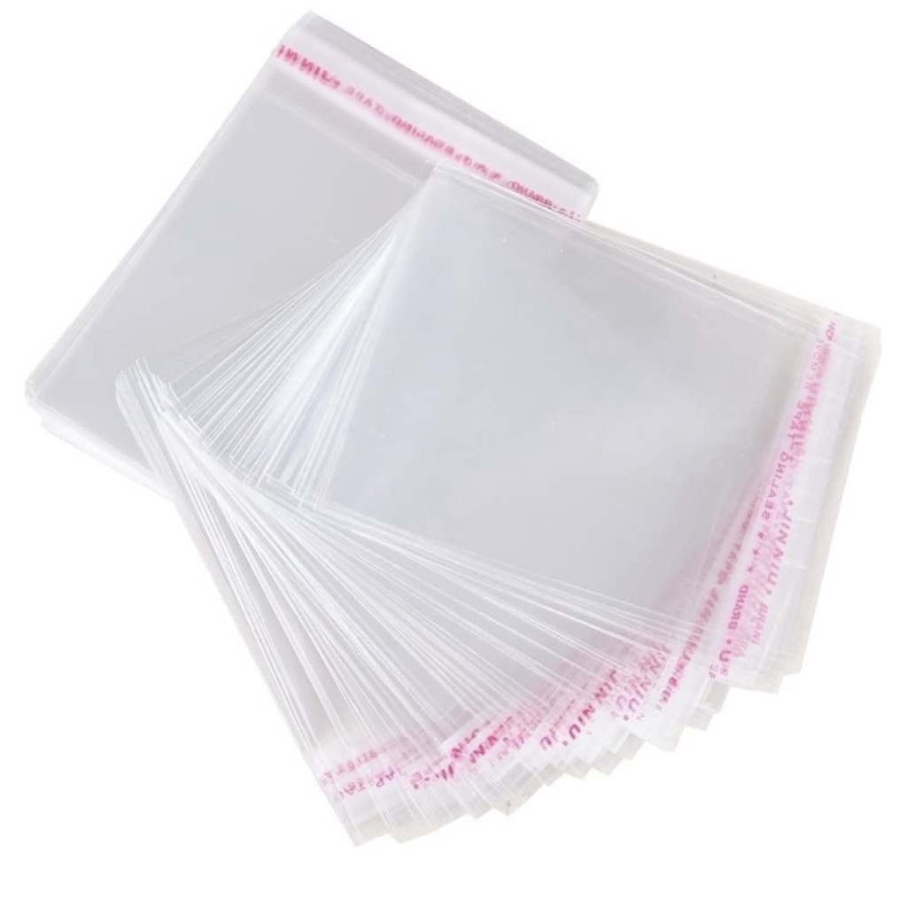 100pcs Clear Plastic Ziplock Bags size 0 (1.6x2.4")