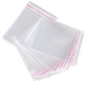 100pcs Clear Plastic Ziplock Bags size 0 (1.6x2.4")