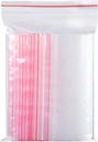 100pcs Clear Plastic Ziplock Bags size 5 (4x5.5")