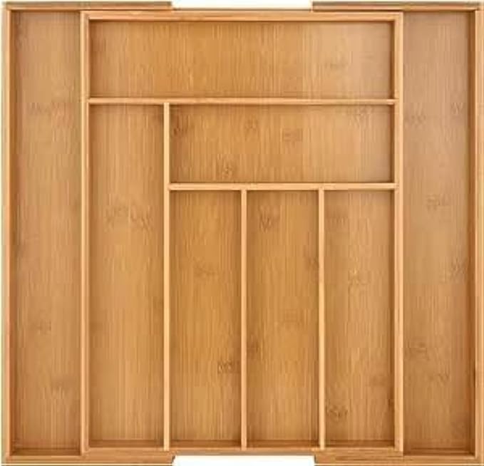 صينية أدوات مائدة قابلة للتمدد - خشب 