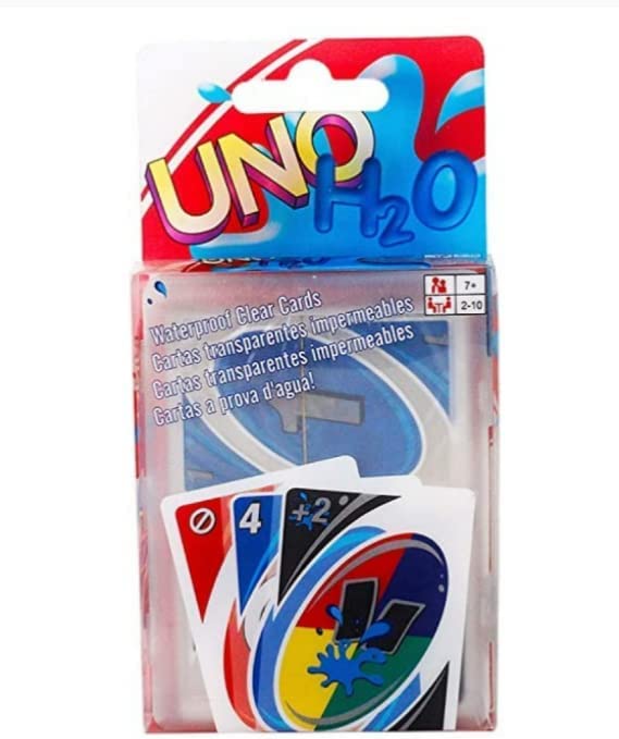 UNO CARD GAME Waterproof Transparent Cards