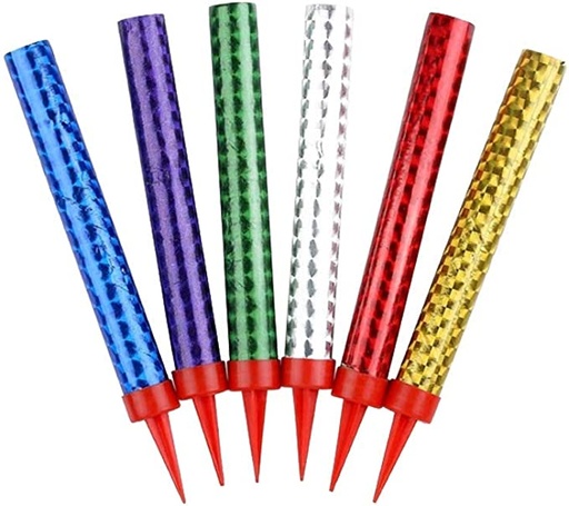 [PRTY-0001] شمع حفلات 10 سم [10 cm party candle]