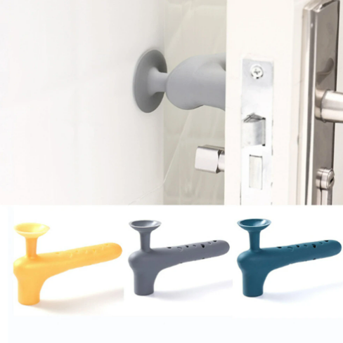 3 Pieces Anti-Static Silicone Doorknob Cover